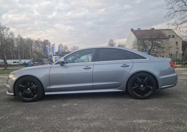 Audi A6 cena 85000 przebieg: 62000, rok produkcji 2016 z Dobra małe 254